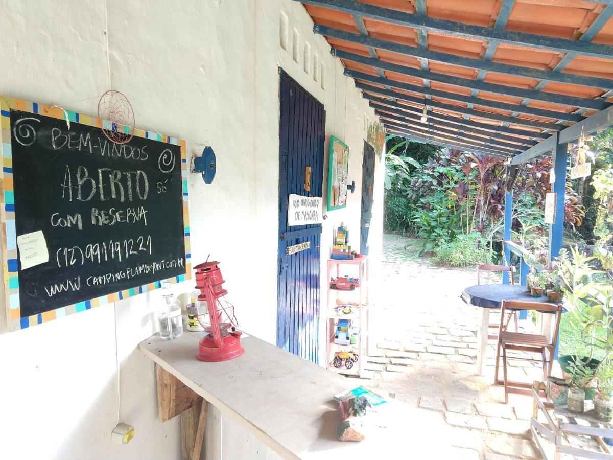 Hotel Camping Flamboyant Ilhabela Exterior foto