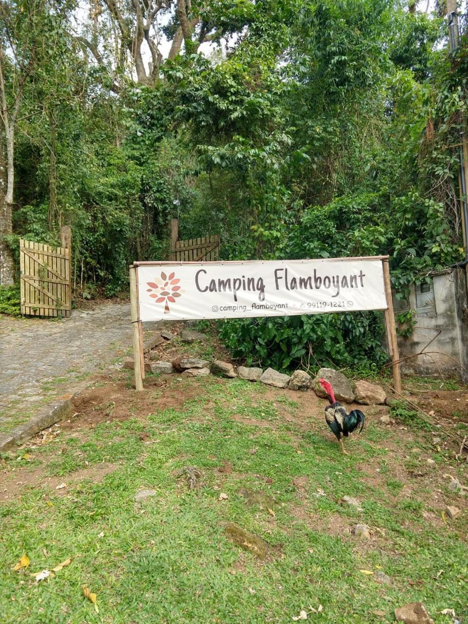 Hotel Camping Flamboyant Ilhabela Exterior foto